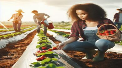 Strawberry cultivation
