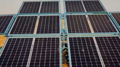 Trolley mounted solar pump scheme