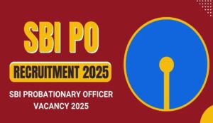 Sbi po recruitment 2025