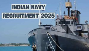 Indian navy recruitment 2025