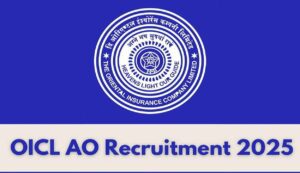 Oicl assistant recruitment 2025
